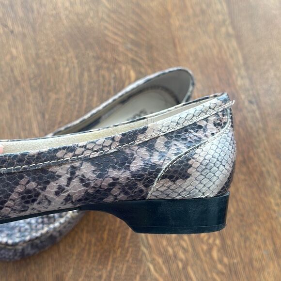 Franco Sati snakeskin leather flats. Great condition - Picture 2 of 4